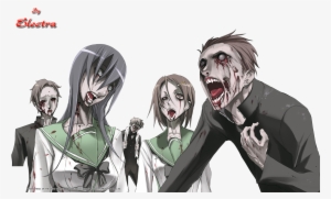 "zombie Render Png" Card From User Ludo4ka142 In Yandex - Highschool Of The Dead Personajes #2368284