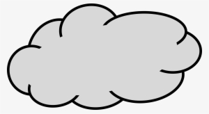 Gray Cloud Clipart Cloud Clipart #2368565