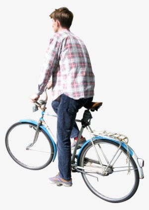 Man Biking - Bicycle People Png #2368856