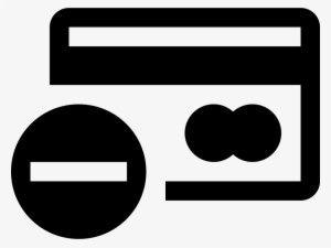 Credit Card With Minus Sign Comments - Иконки Оплата #2369023