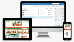 Integrated E Commerce Website Drives Foot Traffic In - Computer Monitor #2369521