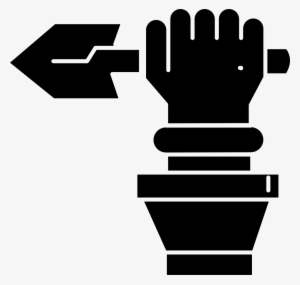 Indian Hand Holding A Spear Comments - Spear #2370335