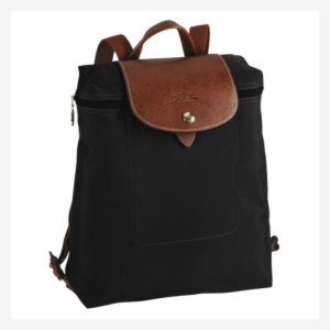 Long Champ Black Backpack #2370830