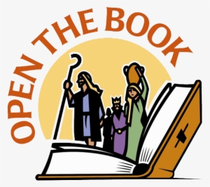 Stories Clipart Opened Book - Open The Book #2370888