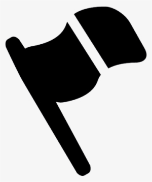 Black Flag With Stripe Vector - Icon #2370967