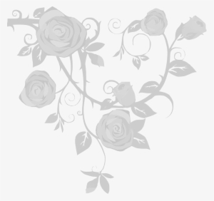 Design - Rose And Vine Drawings #2371530