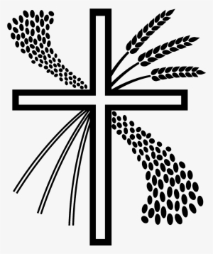 Wheat Stalk Symbol Black - Drawing #2372355