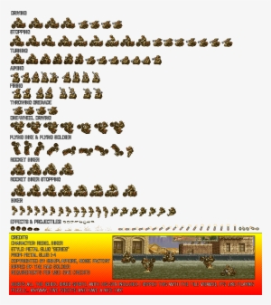 Metal Slug Helicopter Sprite Png Jpg Transparent Library - Metal Slug Rebel Sprites #2372794