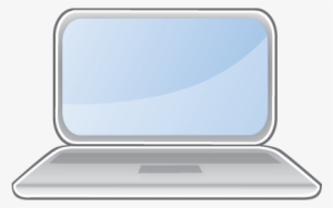 Computer Laptop Silver - Laptop Clip Art #2372900