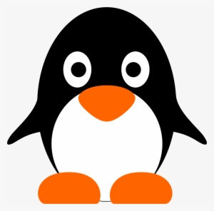 Linux Png Logo, Download - Cute Penguin Face Clip Art #2373010