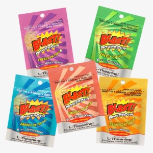 Blast Power Gum Blast Power Gum Blood Orange Flavor #2373483