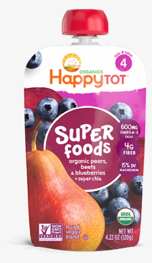 Happy Family Happy Tot Superfoods - Green Bean, Pear #2373685