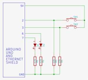 Arduino Web Server Switch And Led Connections - Arduino 2 Buttons 2 Leds #2374335