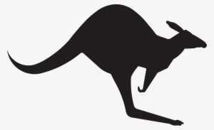 Australia, Kangaroo Animal Australia Jump Silhouette - Kangaroo Sign #2374924