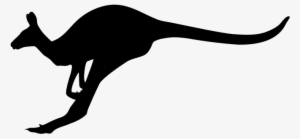 Black And White Library Silhouette At Getdrawings Com - Kangaroo Silhouette Png #2375155