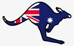 Australia Transparent Quality Images - Kangaroo And Australian Flag #2375294