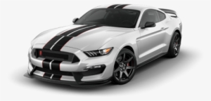 Oxford White Oxford White Oxford White - White And Black 2018 Ford Mustang #2375312