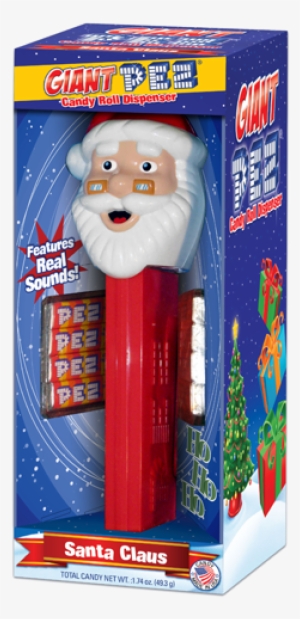 Giant Pez Santa Claus Candy Dispenser For Fresh Candy - Santa Claus Giant Decoration #2375985