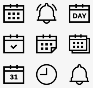 Time And Date Collection - Date Time Venue Icon #2376451