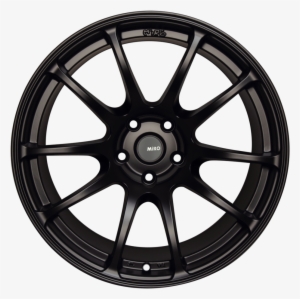 A Picture Of Miro Type 563 In Matte Black Finish Series - 18 Inch Black Vw Rims #2376748