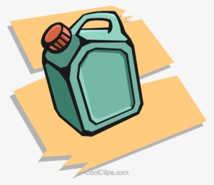 Gas Can Royalty Free Vector Clip Art Illustration - Construction #2376811