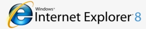 Internet Explorer 8 Wordmark Extended - Windows Internet Explorer 8 Logo #2377598
