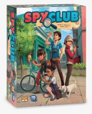Spyclub 3d Box1 - Spy Club Board Game #2377873