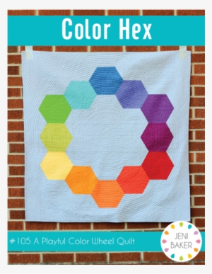 Color Hex Baby Quilt Kit By Jeni Baker Kit - Color Hex Quilt Pattern Download #2379803