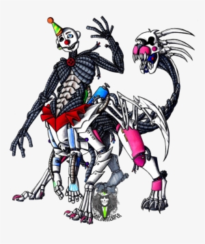 Clip Stock Fnaf By Deathrage On Deviantart - Naked Ennard Fnaf #2379863