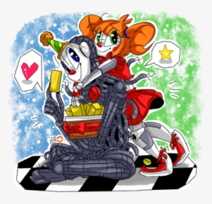 Ennard X Baby By Ifuntimeroxanne - Funtime Roxanne Ennard #2379934