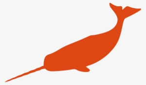 Narwhal Whale Fish Animal Transparent Image - Narwhal Silhouette #2380141