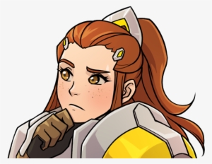 “brigitte ” Drawn For Work - Roadhog And Brigitte #2380143