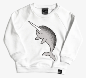 Kawaii Narwhal Sweatshirt - Flute #2380810