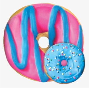 11 - Blue And Pink Donut #2381064