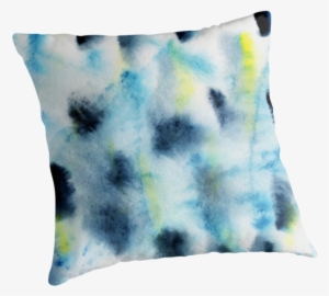 Watercolor Abstract Spots In The Scandinavian Style - Cushion #2381092