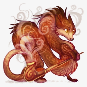 Pipe Fox / Tube Fox / Kuda Gitsune - Illustration #2381726