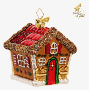 Gingerbread House With Beads - Gingerbread House Transparent #2381831 Gingerbread House With Beads - Gingerbread House Transparent #2381831