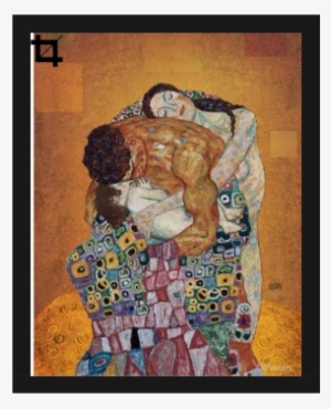 Laca 2cm Preta - Stretched Canvas Print: Klimt's The Family, 48x38in. #2382280
