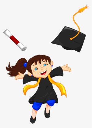 Graphic Royalty Free Download Png Formatura Escola - Graduacion Dibujos Animados #2382284