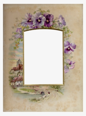 Molduras Vintage Para Scrapbook E Artesanato - Винтажные Рамки С Цветами #2382456