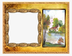 Molduras Para Fotos Com Paisagens-trabalho De Terezinha - Molduras Com Paisagens Png #2382542