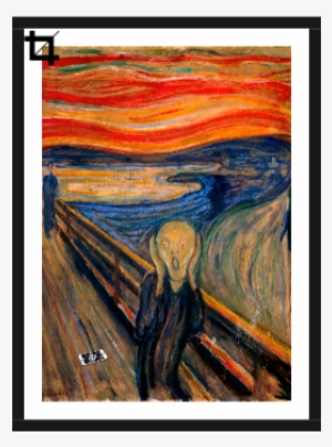 Laca 2cm Preta - Edvard Munch #2382567
