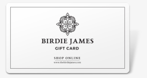 Birdie James Emailed Gift Card - Label #2382807