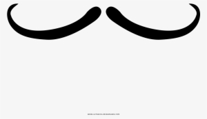 Bigote Página Para Colorear - Bigode Deswnho #2382829