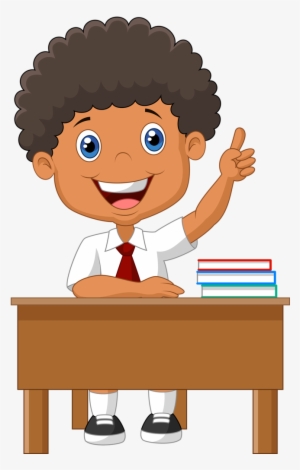 Escola & Formatura School Clipart, School Scrapbook, - Student In The Class Png Clipart #2382869