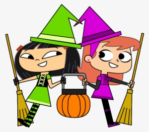 Sidekick Kitty Ko And Vana Glama Halloween Witches - Vana Glama #2384297