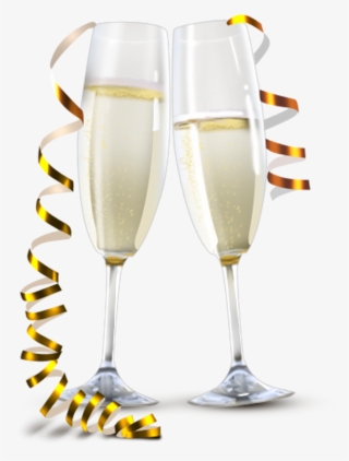 Salones Y Quintas - Champagne Wine Glasses Png #2384469