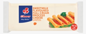 Processed Cheese Slices Sweetmilk - Clover Processed Cheese Cheddar 810g #2384731