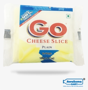 Go Plain Cheese 100gm Online On Awesome Dairy - Go Cheese Slice Price In India #2384815
