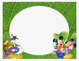 Bordes Para Fotos De Mickey Mouse Clipart Picture Frames - Bordes Para Fotos Mickey Mouse #2385110